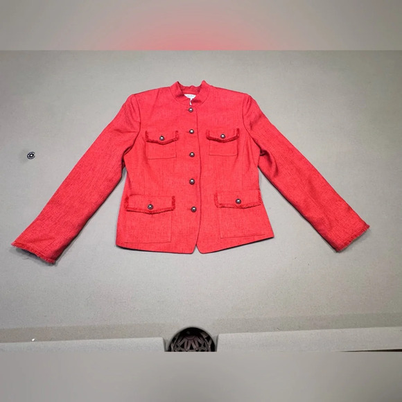 Vintage Judith Hart Orange Blazer and Pants - Picture 2 of 8